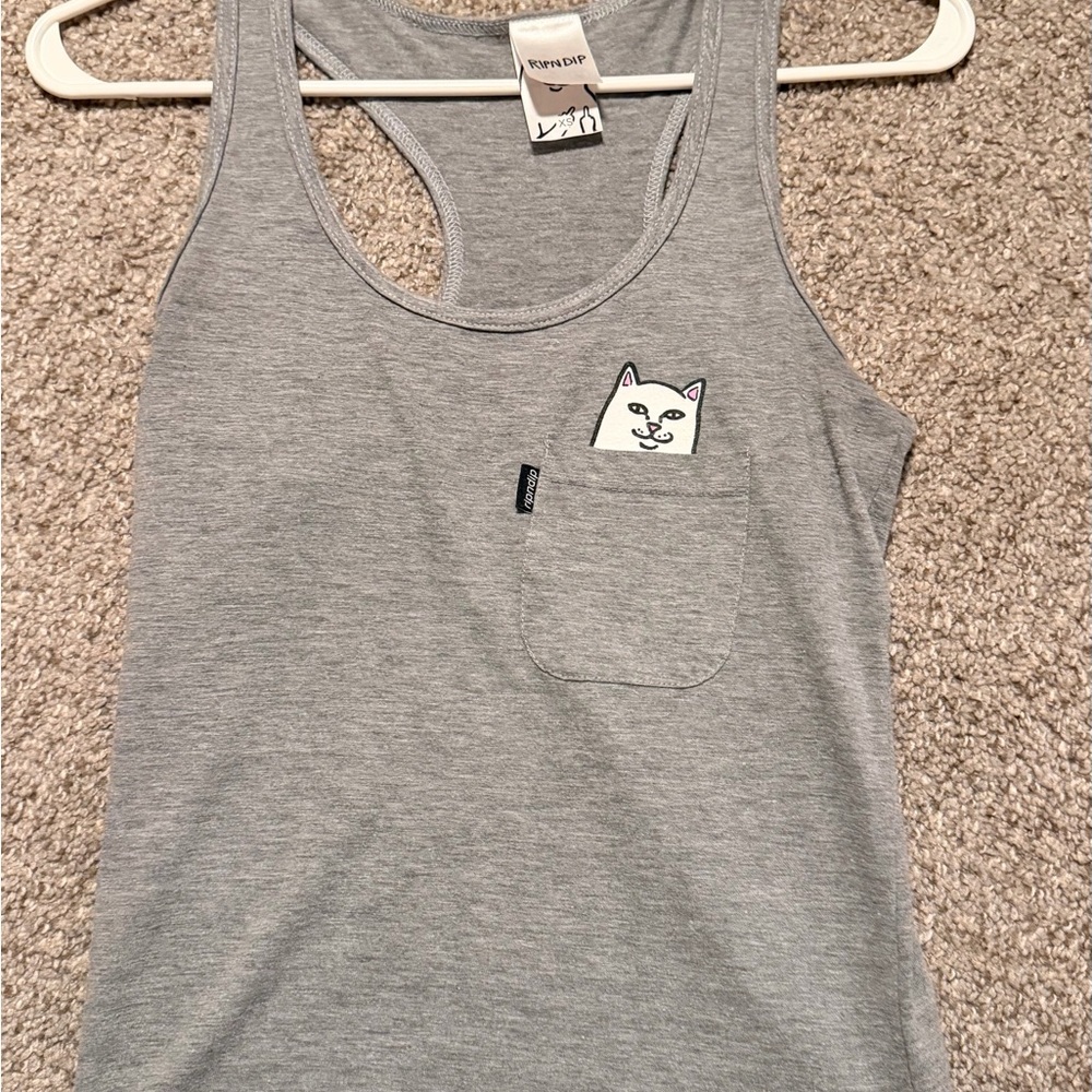 Grey Ripndip women’s tank top